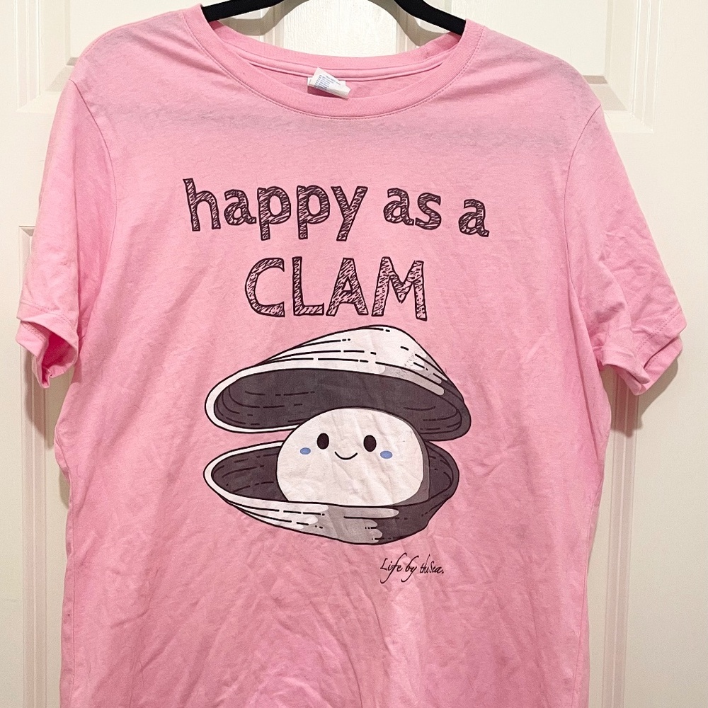 Happy as a Clam Tee Shirt